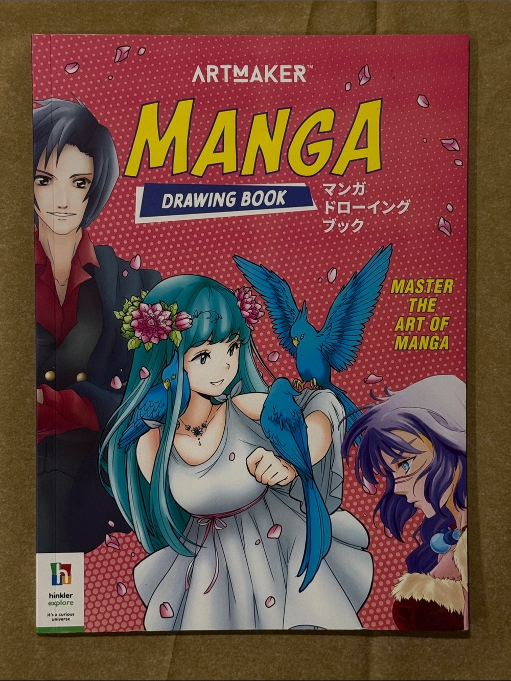 Art Maker Manga Drawing Book: Master The Art of Manga - NWT